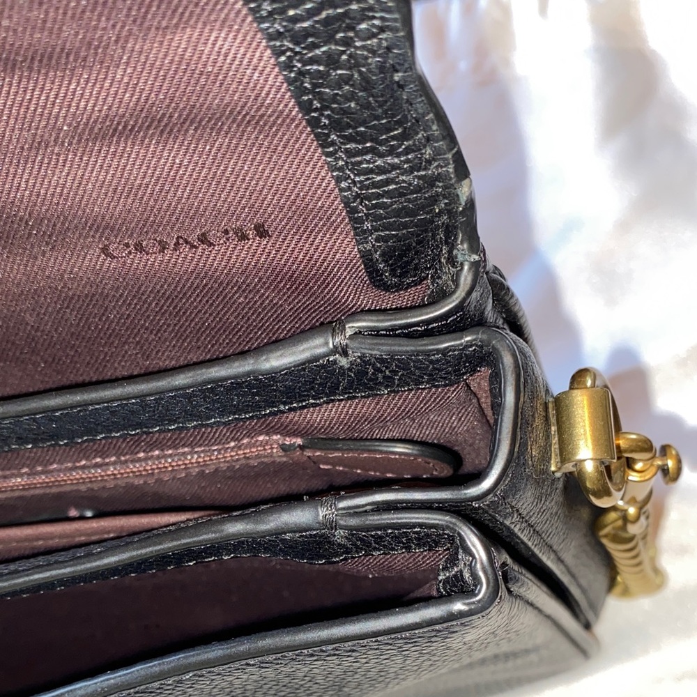 Coach Cassie Bag with Gold Chain - Picture 8 of 11